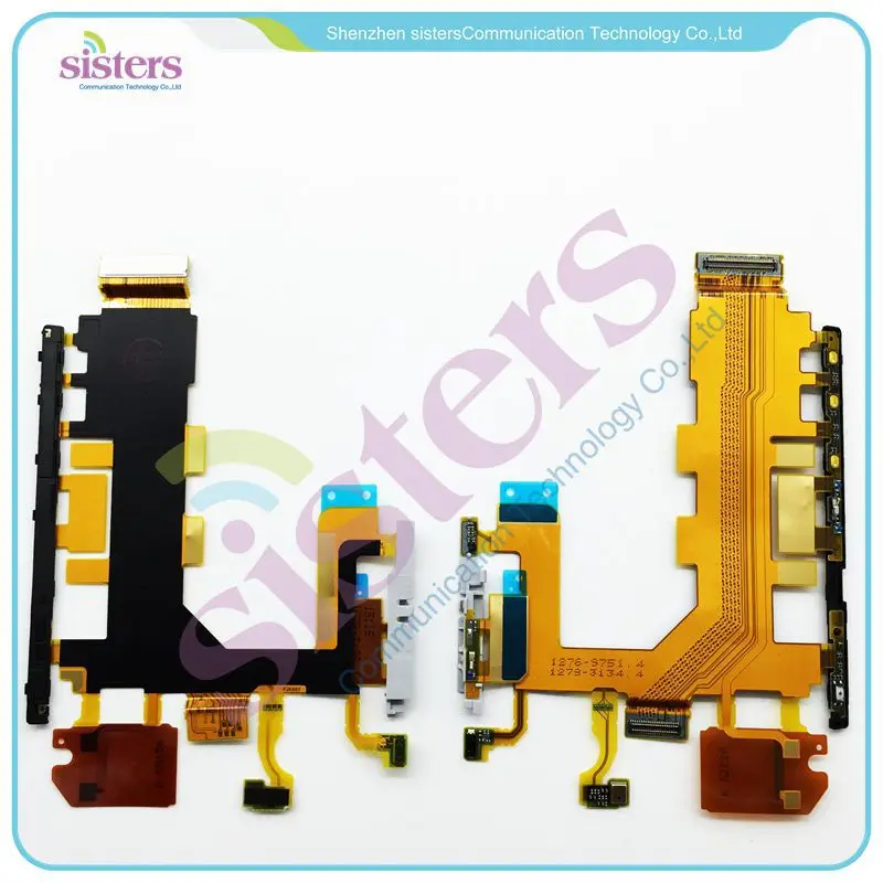 

Wholesale Volume Key+Power on/off button+Microphone Flex Cable For Sony Xperia Z2 L50W D6502 D6503 D6543