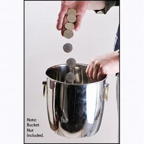 

Miser'S Dream Granted Similar To Mikame Magic Trick W/Free 10 pcs Palming Coins Misers