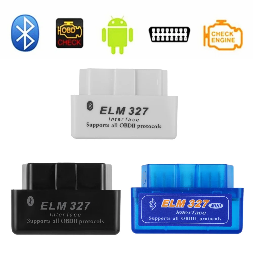 Автомобильный диагностический интерфейс ELM327 V2.1 1 шт. сканер для Windows/ Android/ OSX/ Linux