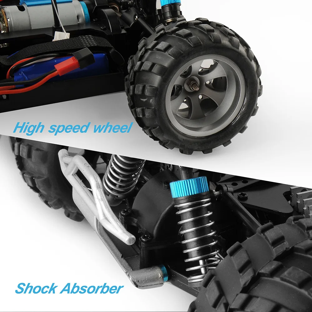 Wltoys A979 1/18 2,4 GHz 4WD Monster Rc гоночный автомобиль с дистанционным управлением Машинки с радиоуправлением led RTR машинки RC Машинки Игрушки для детей