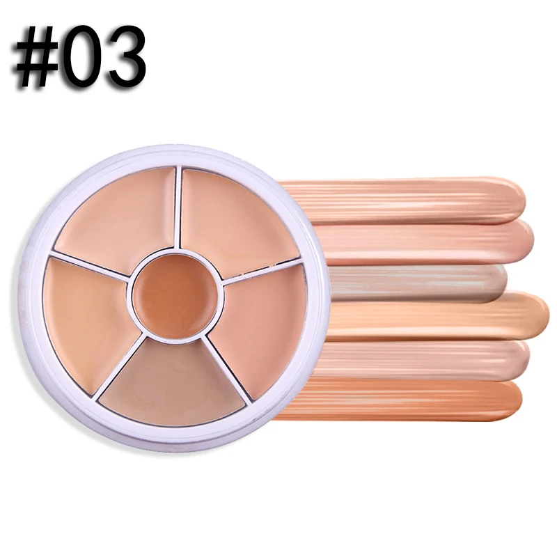 

5pcs Miss Rose Concealer palette Contour Green Purple Palette Dark Circles Face Primer Facial Concealer Makeup Cream Cosmetic