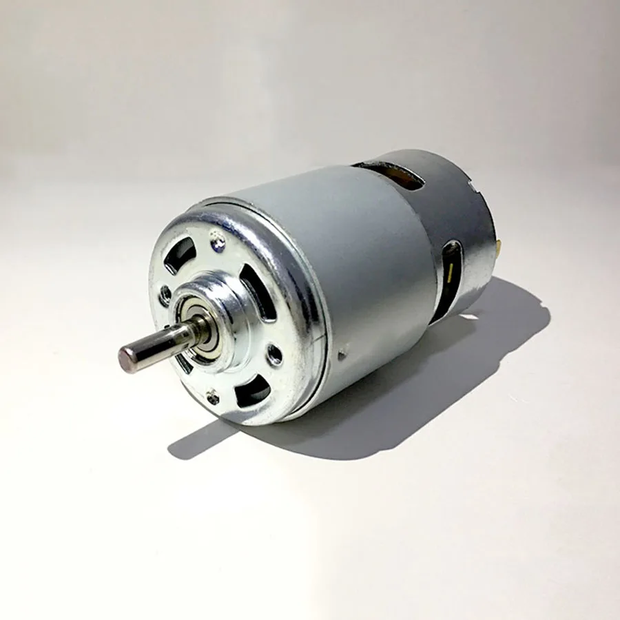 775 DC DC12V 24V мотора 3500 9000 об/мин шарикоподшипник с высоким крутящим моментом высокая
