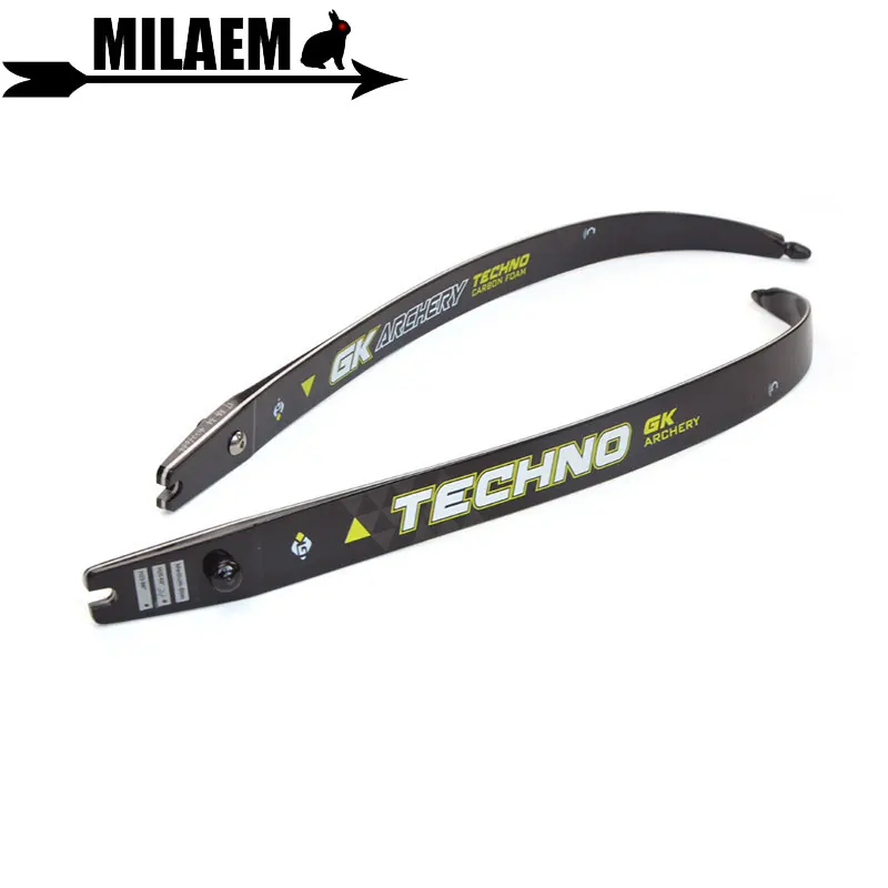 

2pcs Archery ILF Bow Limbs H25-68inch 18-38lbs Recurve Bow Limbs Carbon Material Takedown Bow RH Hunting Shooting Accessories
