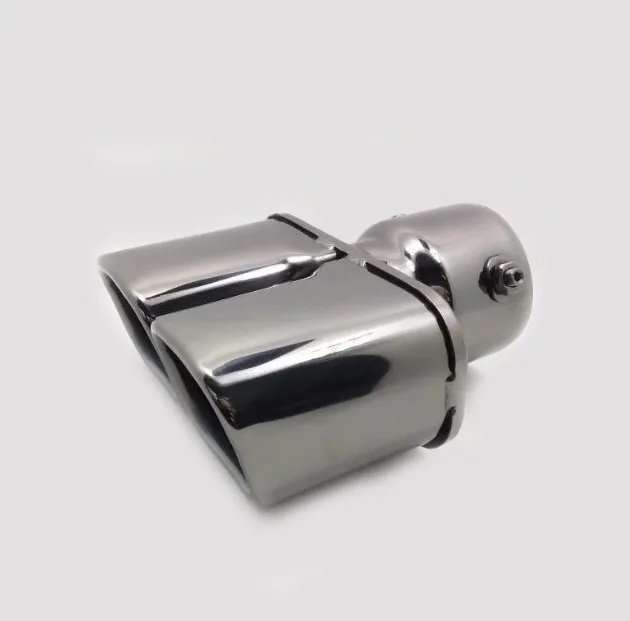 car protect cover Stainless steel muffler pipe outlet dedicate exhaust tip tail 1pcs For Nissan NOTE 2013 - Цвет: B1013Ca73