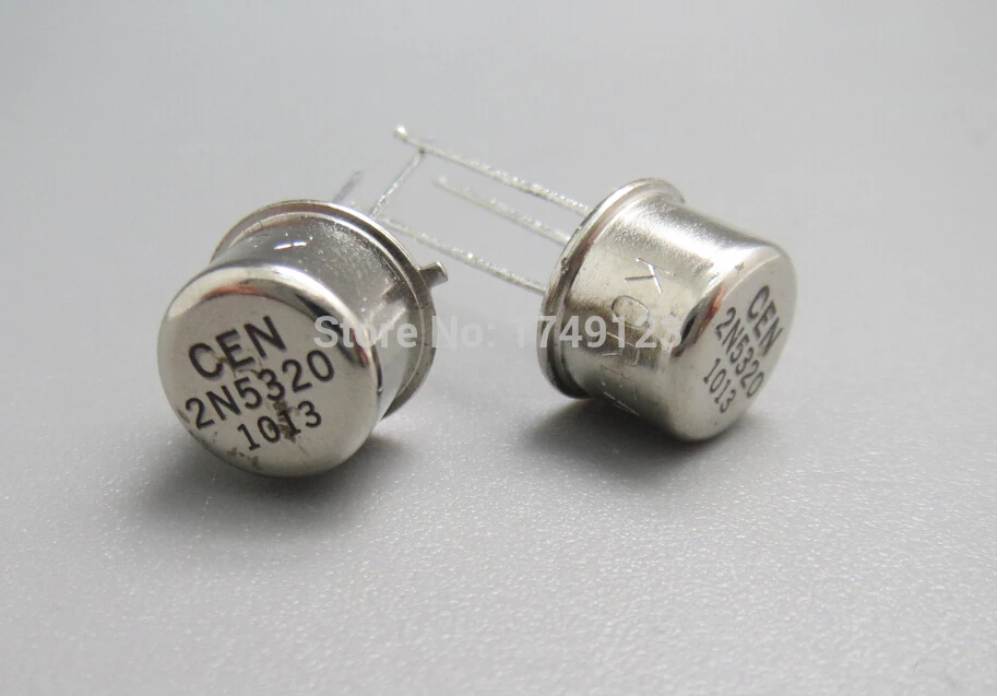 Equipement électrique, Fournitures 2N5320 Transistor CAN-3 '' GB Compagnie SINCE