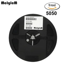 MCIGICM 1000 шт. 5050 SMD светодиодный светильник белый красный желтый зеленый синий