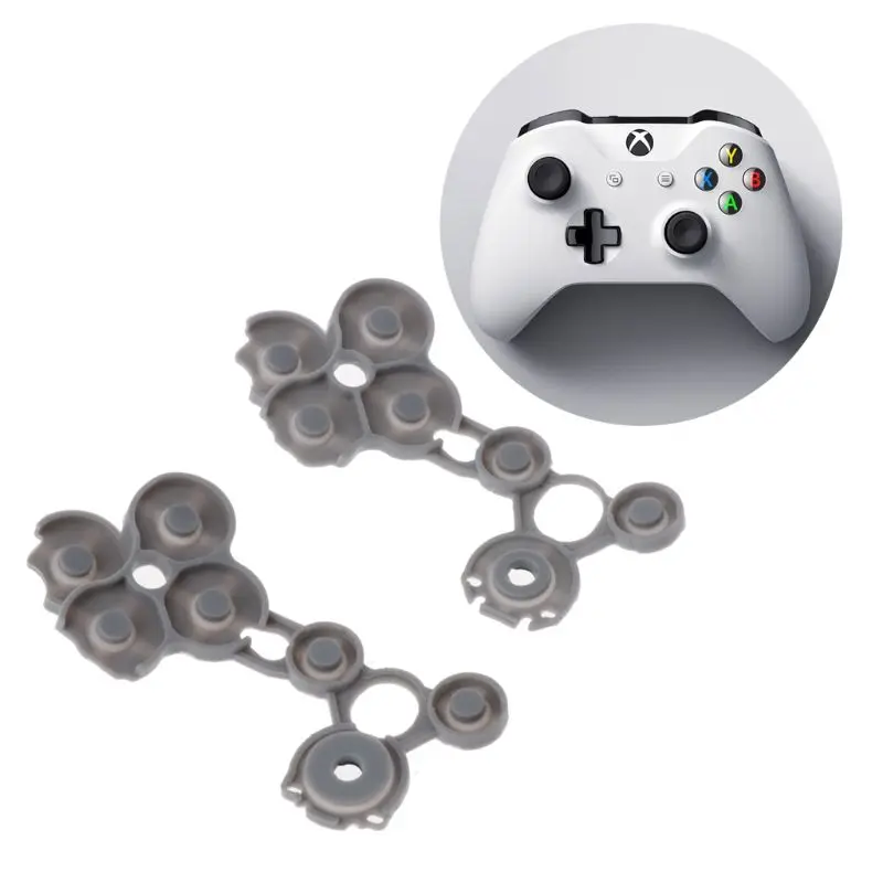 Силиконовые резиновый проводящий резиновая кнопка для Xbox One Slim S контроллер D Pad