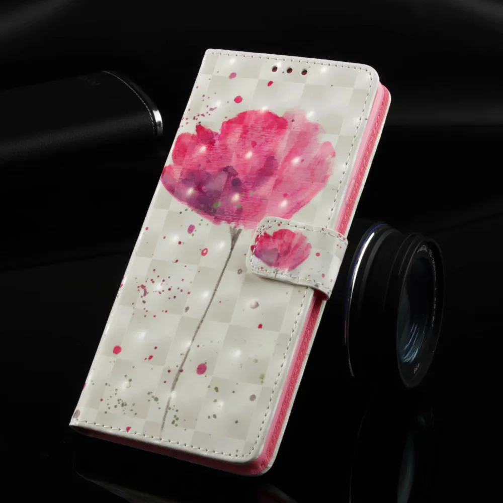 Роскошные 3D кожаный бумажник чехол для телефона чехол на samsung A7 A750 J4 J6 J8 A8 J6 плюс S10e M10 A50 A70 флип glshst