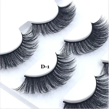 

11 different styles Sexy 100% Handmade 3D mink hair Beauty Thick Long False Mink Eyelashes Fake Eye Lashes Eyelash High Quality