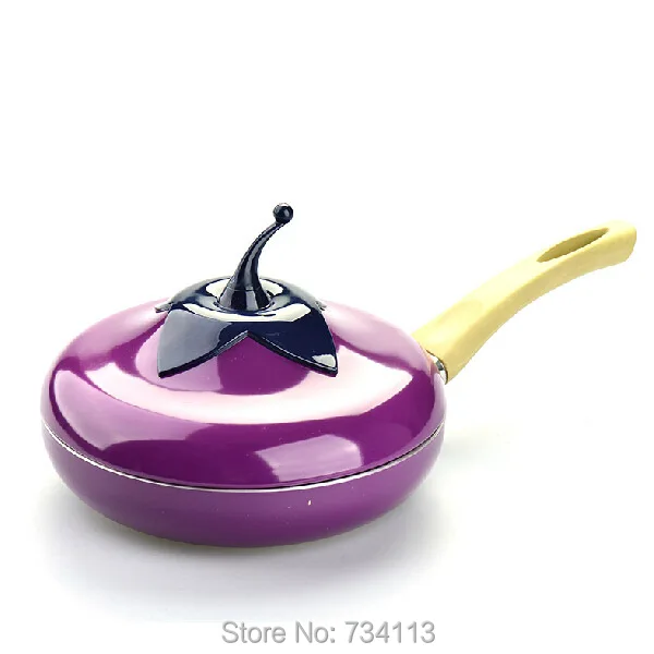 

Fruit Eggplant Frying Pan Colour Saucepan Ceramic Pan Grill Pan Cast Aluminum Cookware Gas Grill Pan