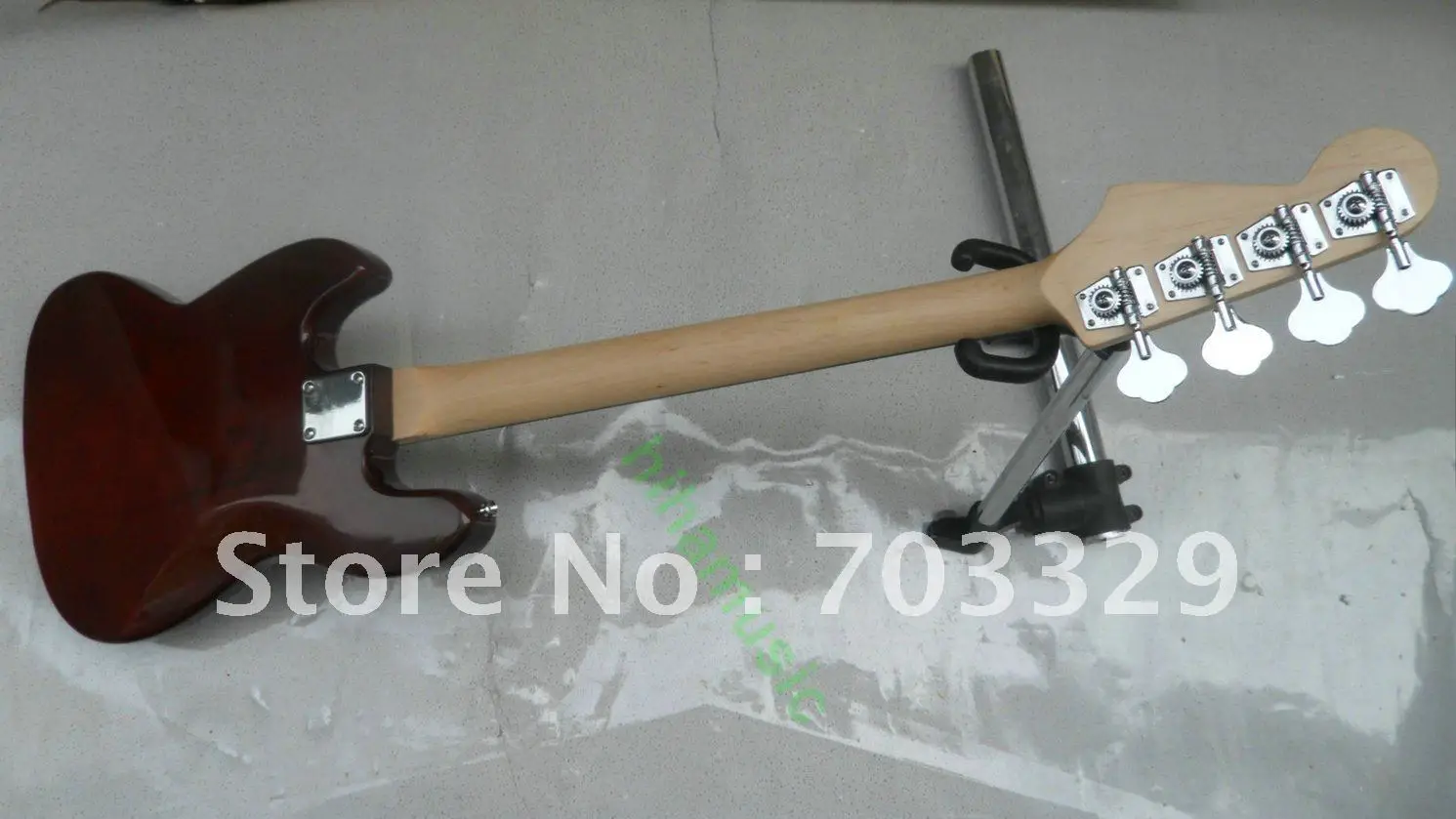 Новинка бас гитара 4 струны электрическая коричневого и черного цвета серебряные