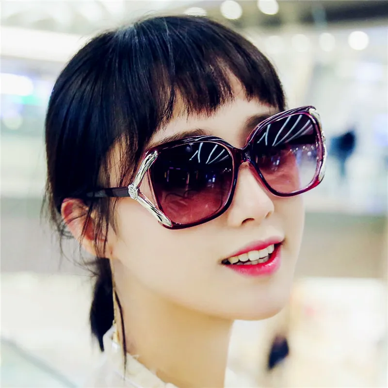 Shield Sunglasses Over Sized Design Lightweight Frame Gradient Lens UV 400