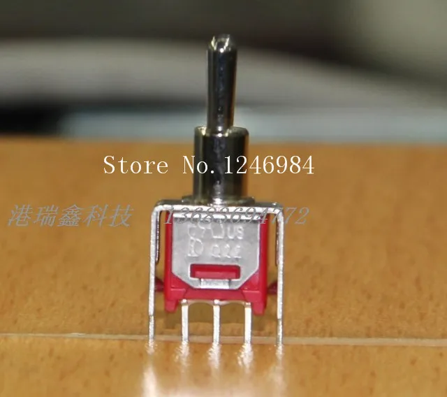 

[SA]TS-4A-S20 -pin single tripod third gear M5.08 small toggle switch 2MS3 Taiwan Deli Wei Q22--50pcs/lot