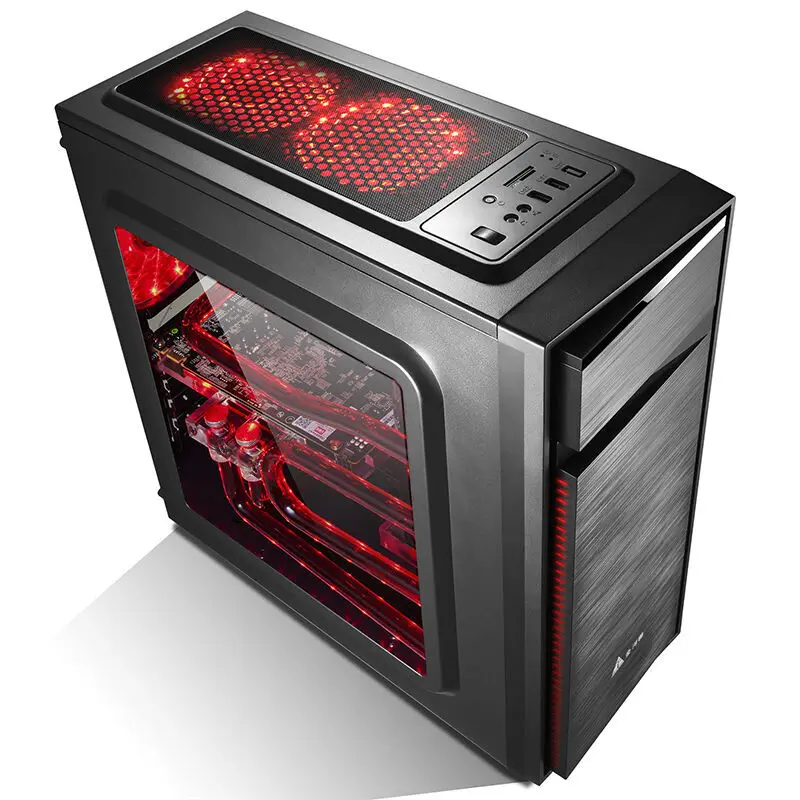 GETWORTH R20 настольный компьютер своими руками I5 7500 8G DDR4 MSI H170M игровой ПК без системы