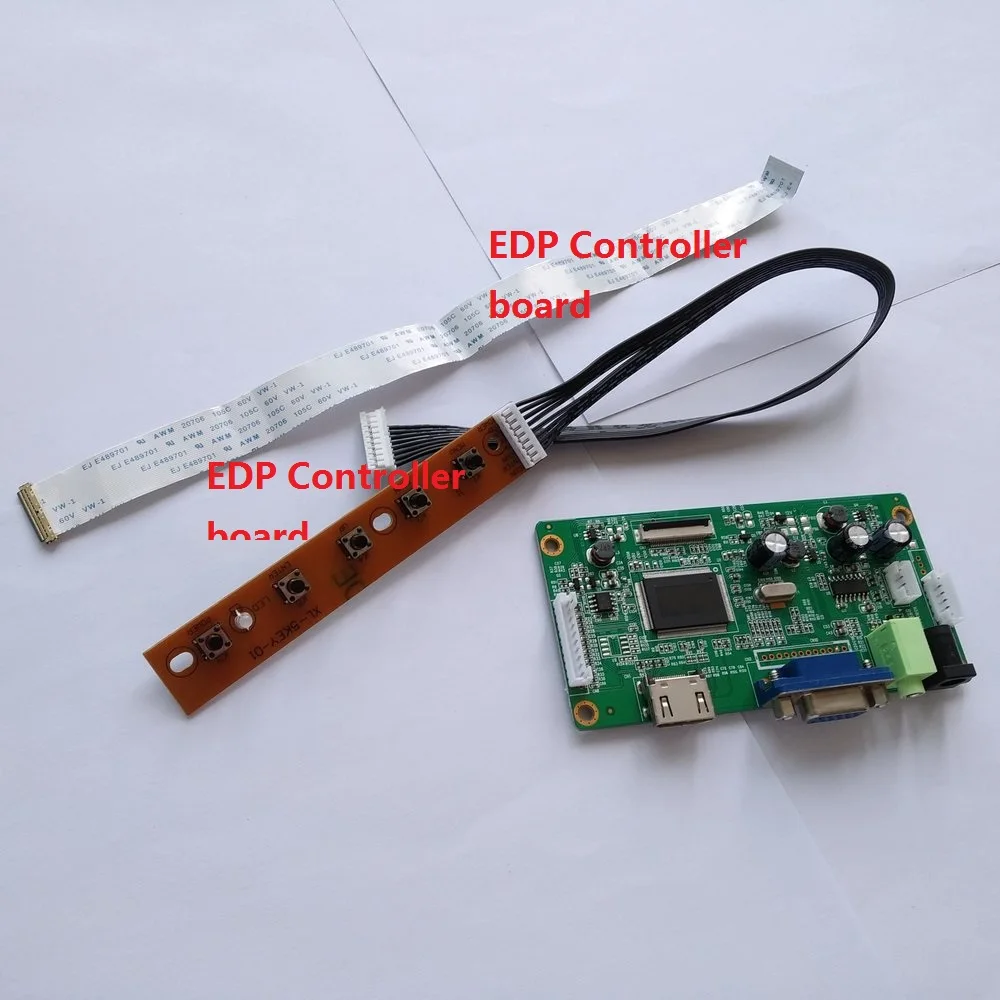 Exibição de Tela Controladora do Monitor para Nt156whm-n32 15.6 Hdmi Faça Você Mesmo Lcd Motorista Placa Edp Levou Kit 30pin Vga 1366×768