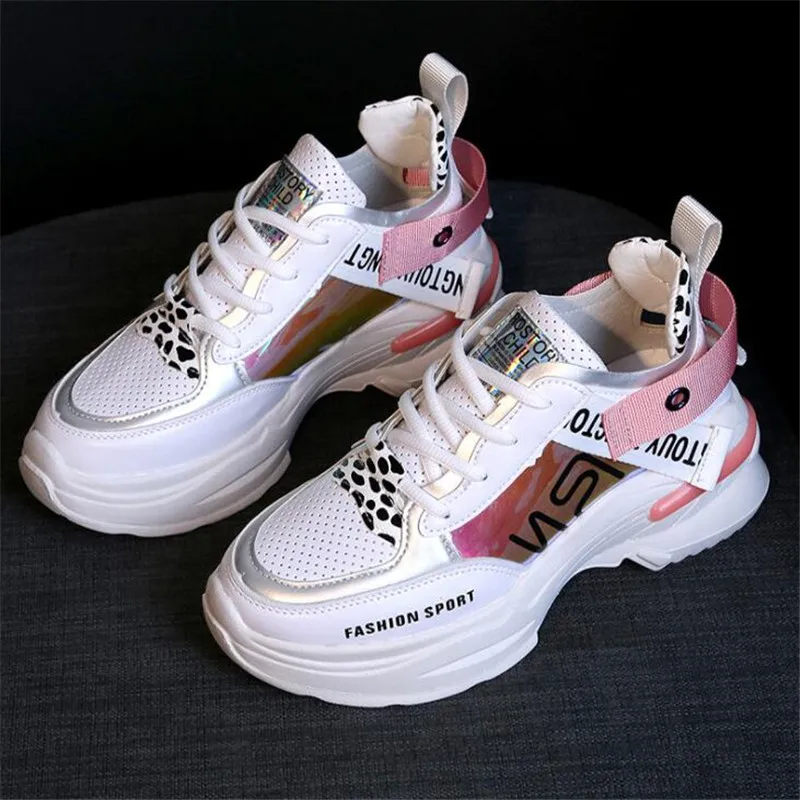 

DIWEINI Casual Shoes Comfortable Platform Shoes Woman Sneakers Ladies Trainers chaussure femme T459