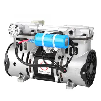 

260W Oilless Piston Vacuum Pump 680mmHg/-90.6kpa 60L/min Vacuum Air Pump 220V