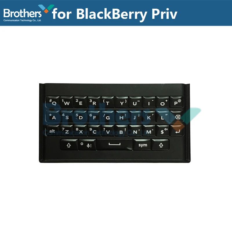 Keypad for BlackBerry Priv Keyboard Button for BlackBerry Priv Repair Part Phone Replacement Parts Black 1pcs AAA Original Top (2)