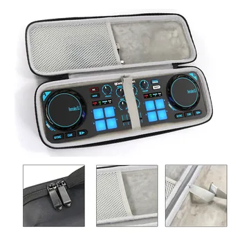 

Shockproof Storage Case Zipper Dustproof Hard Anti-lost Case Box Water Resistance For Hercules DJControl Compact DJ Controller
