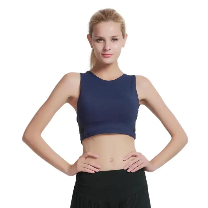 Women's Bras Breathable Stretch Quick Dry Wirefree Fitness Tops Solid