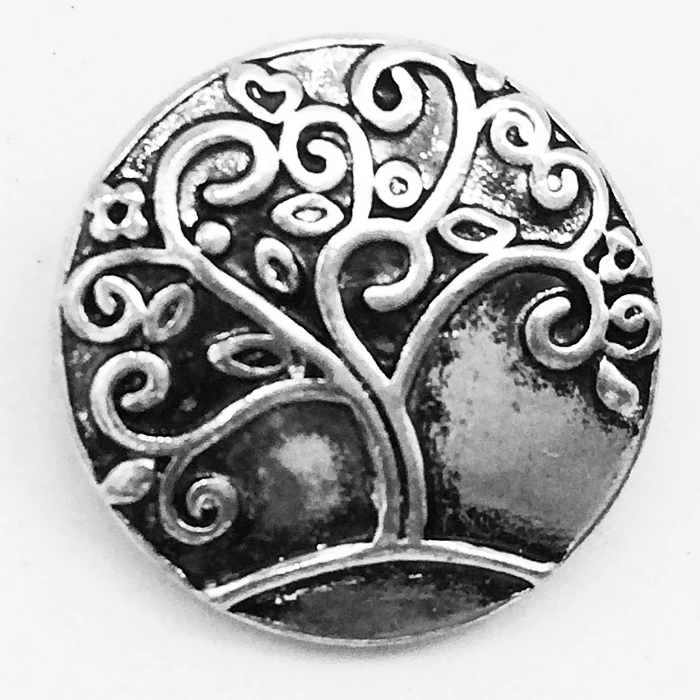 

MN1086 tree of Life Hot Sale Metal Snap Button For Snap Jewelry NEW