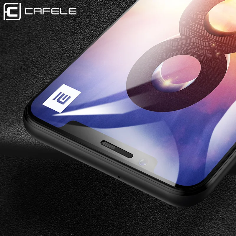 Закаленное стекло Cafele с полным покрытием для Xiaomi 8 10 HD прозрачное твердость 9H
