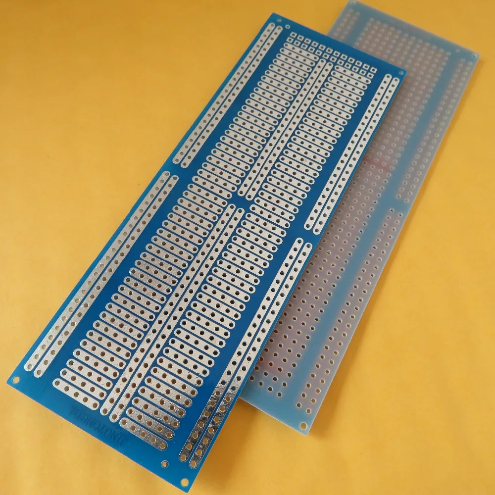 

1pcs FR-4 4.8x13.3cm DIY universal Stripboard Veroboard uncut Platine breadboard fiberglass circuit vero Board protype tin