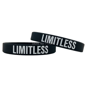 

100pcs LIMITLESS wristband silicone bracelets free shipping by FEDEX