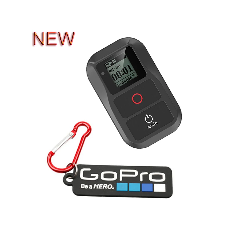 Новые аксессуары Go Pro hero 7 GoPro беспроводной WiFi Пульт дистанционного управления+ RC зарядный кабель для GoPro hero 5 4 3 6 hero 7 Черная Камера