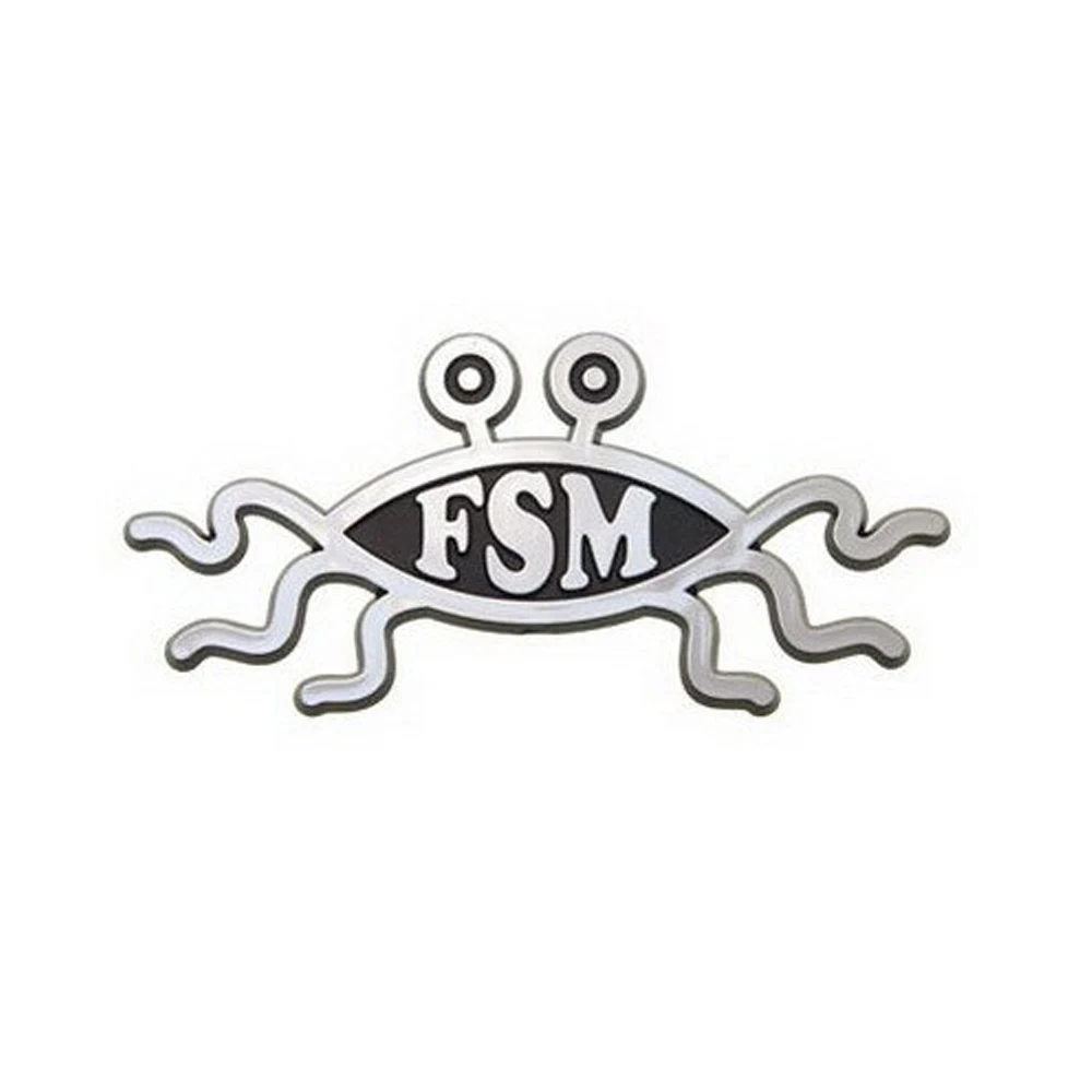 FSM Летающий спагетти Монстр автомобиль эмблема