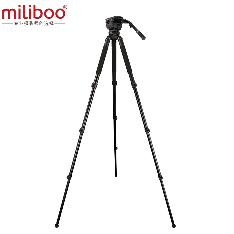 US $2.769.00 Miliboo M25L Aluminum Broadcast Movie Tripod Heavy Duty For Professional CamcorderCamera With 75mm Bowl Size Load 25 Kg