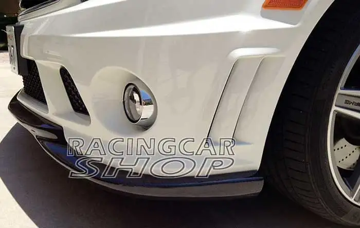 Real Carbon Fiber Front Spoiler for Mercedes BENZ W204 C-Class C63 AMG front bumper 2008-2011