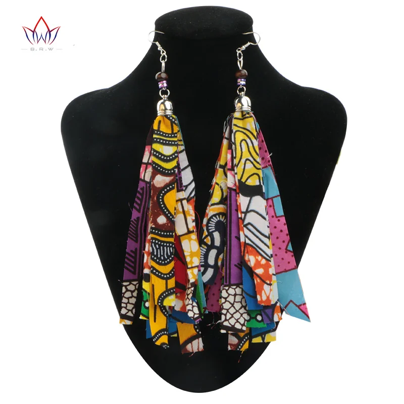2019 Fashion African Earrings For Women Handmade Tassels Earring Africa