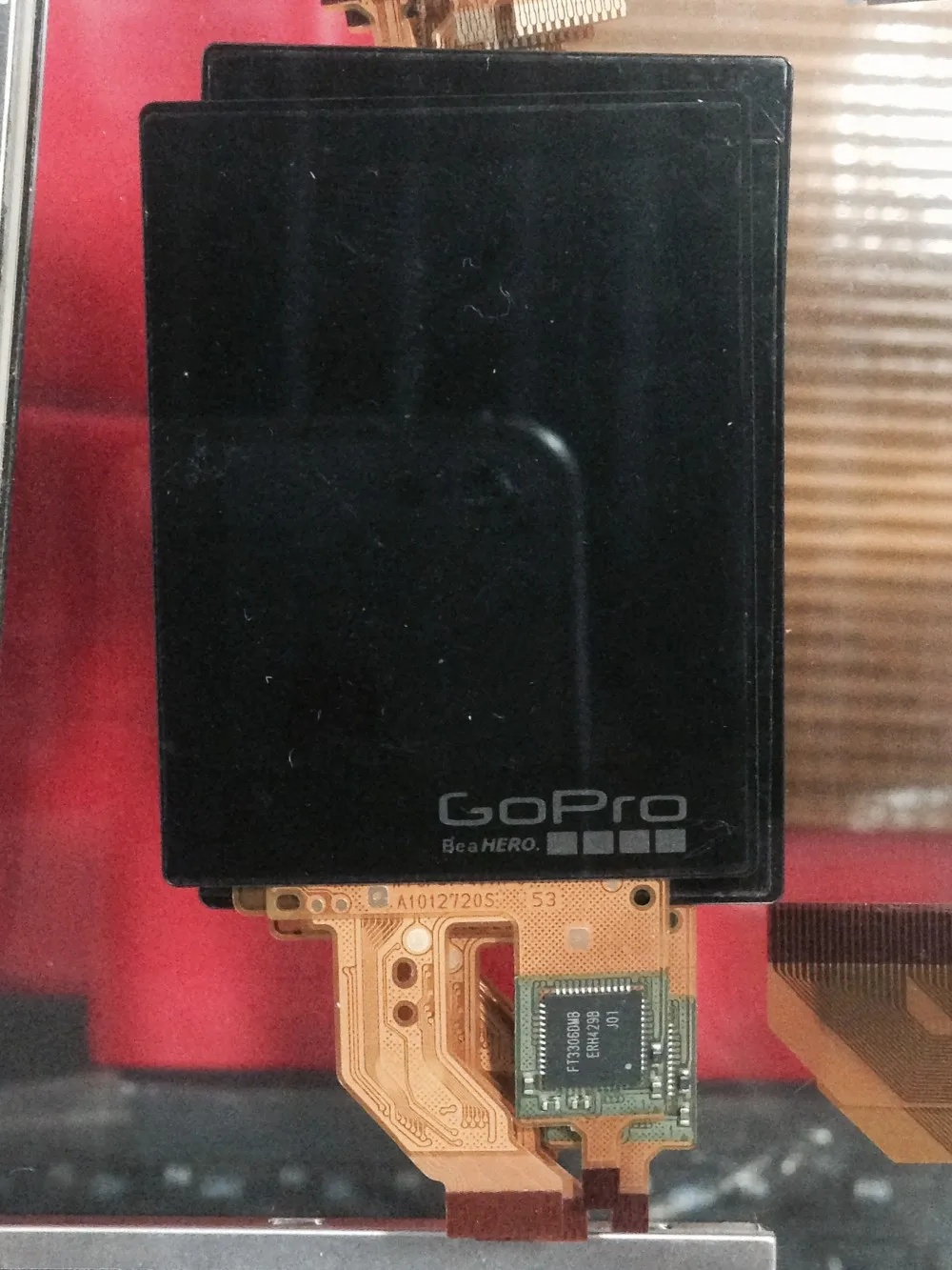 100% оригинал Gopro4 Gopro Hero 4 HD камера ЖК дисплей экран с сенсорным экраном ремонт