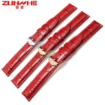 

High Quality Watch Strap Wristband Genuine Leather Watch Band 14 16 18 20Watch Accessories Watchbands For Armani free shipping