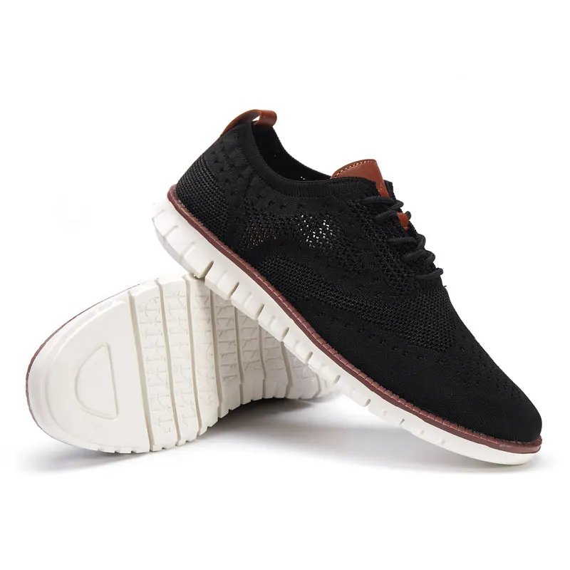 

New British Style Hollow Design Lazy Zapatos Comfortable Men Casual Shoes Vulcanized Shoes Sneakers Men