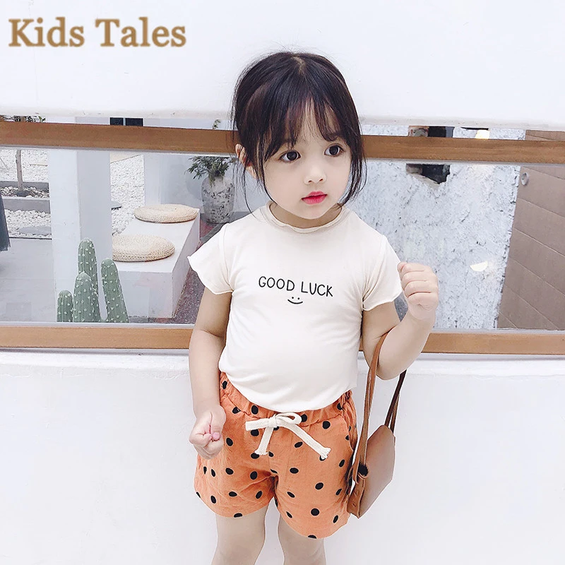 SJR 247 nuevos pantalones cortos dulces 2 punto estampado bebé niña pantalones cortos verano Niño Pantalones casuales niños ropa moda corto|Pantalones cortos| - AliExpress