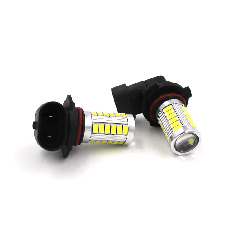 2 шт. Автомобильный светодиодный HB4 9006 33SMD 5630 белый авто светильник источник