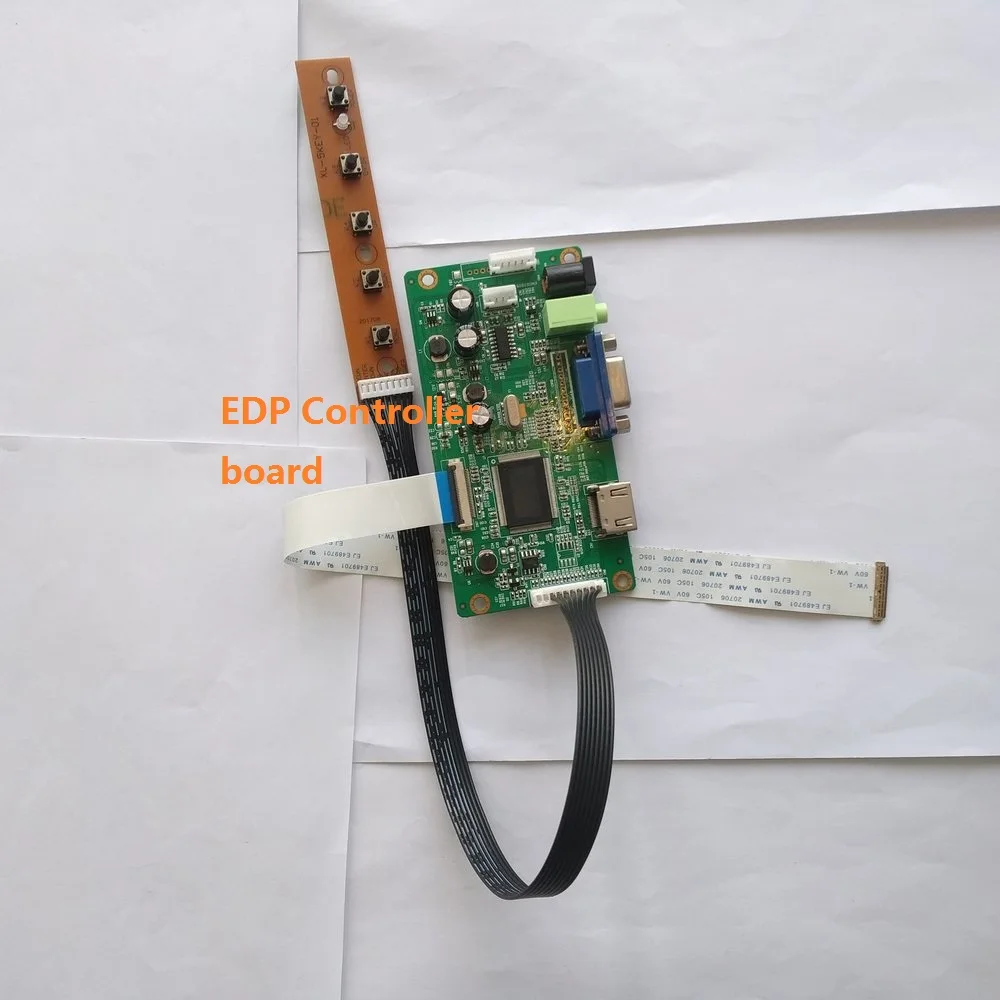 

for B140RTN03.0 30pin EDP LED SCREEN display monitor 14" Controller board KIT VGA 1600Ч900 DRIVER LCD