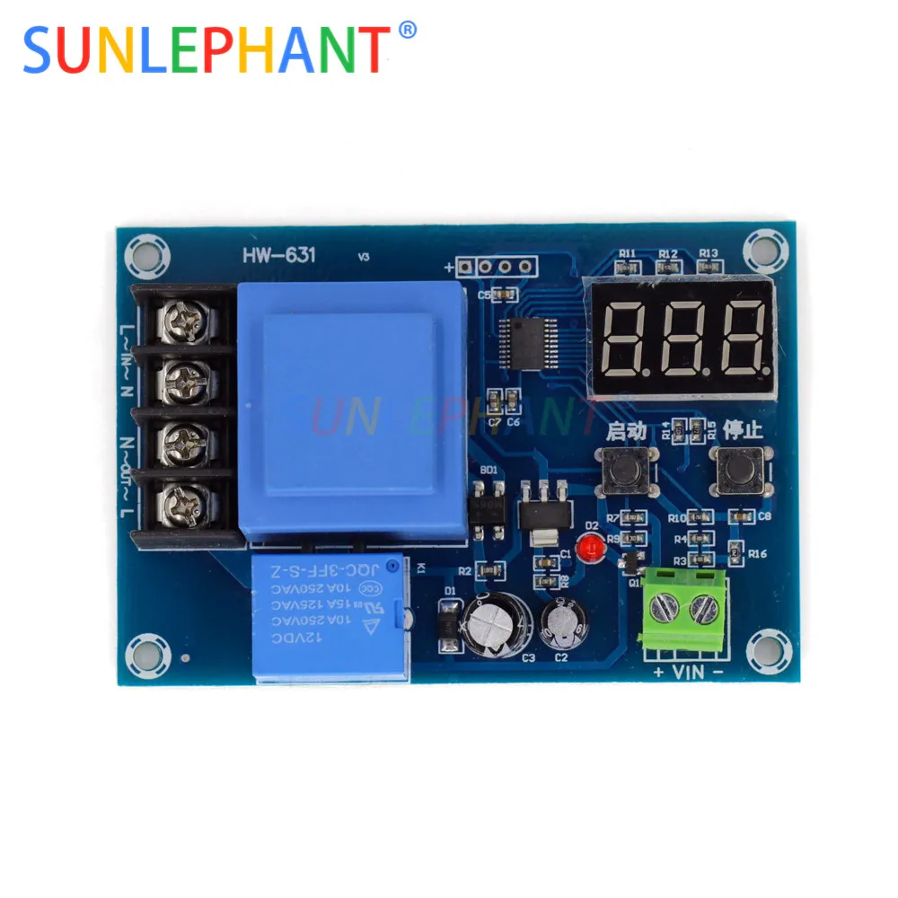 

XH-M602 digital control battery lithium battery charging control module Battery charge control switch Protection board