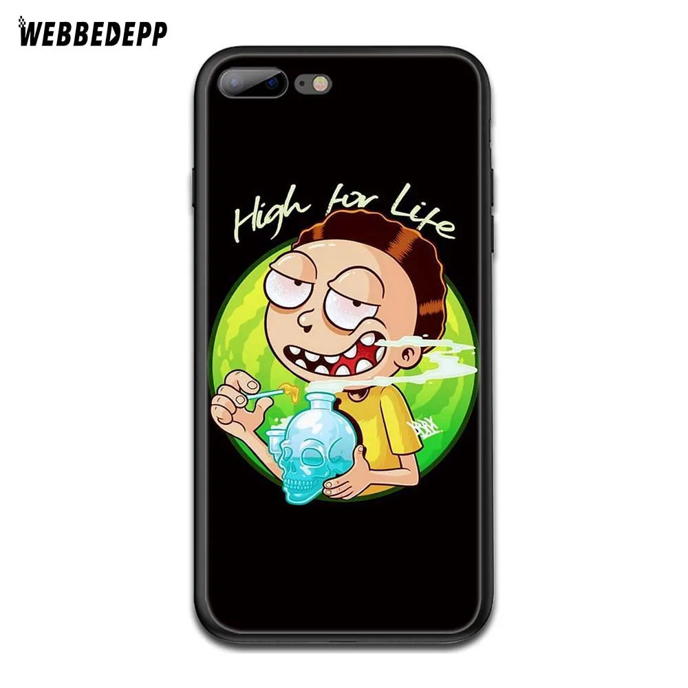 WEBBEDEPP Рик и Морти ТПУ чехол для телефона для OPPO A1 A3S A5s A7 A37 A57 A73 A83 F5 F11 R15 R17 Pro мягкий чехол - Цвет: 4