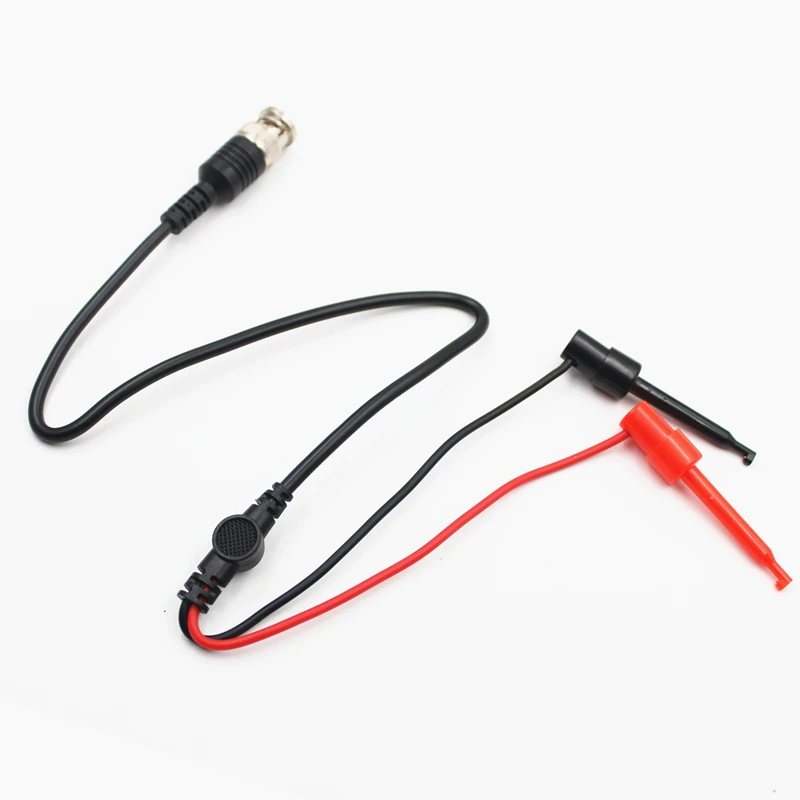 Practical Test Lead BNC to Dual Testing Hook Test Leads Probe Coaxial Cable Line P1020 for