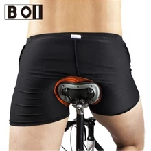 BOI велосипедные шорты удобные, мягкие, дышащие, велосипедные силиконовые губки нижнее белье
