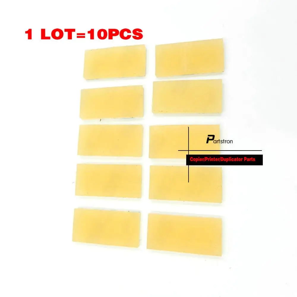 10Pieces Stripper Pad 019-11833 For Riso RV 2450 2460C 2490C 3460 3490 3650 3660 3690 5690 9690 EZ 200 220 300 230 330 370