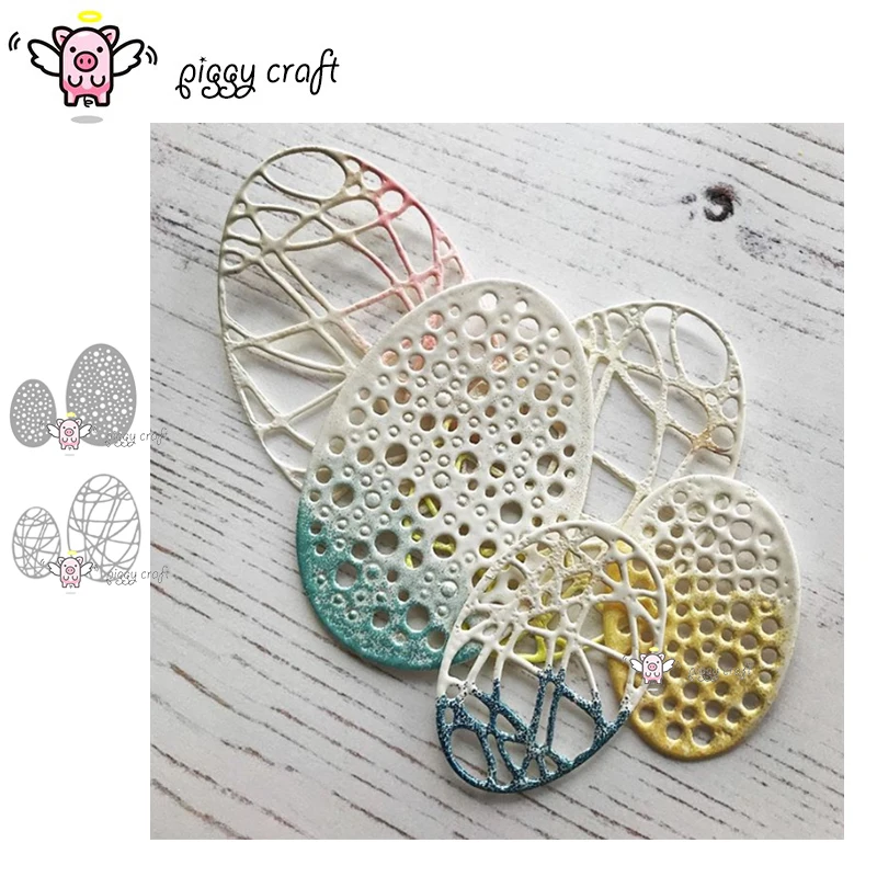 OOTSR 3 Pièces Pâques Trompette Ange Matrices De Découpe Pour Scrapbooking,Happy Easter Matrices De Découpe,Métal Matrice Découpe Gaufrage Pour DIY Accrochage De Photos Artisanat Decor