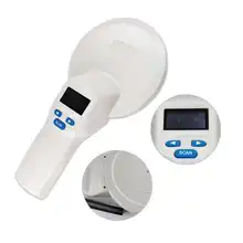 134,2 кГц FDX-B животного считыватель Микрочипов rfid идентификационный портативный Cat сканер для 125 кГц EMID чипы Ушные бирки