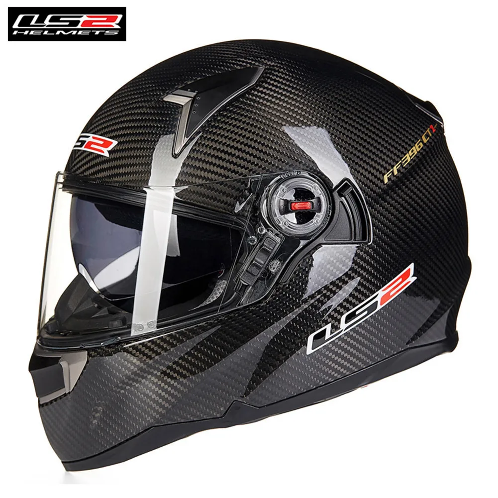 

LS2 Carbon Fiber Motorcycle Helmet FF396 CR1 Full Face Professional Racing Cruiser Motorbike Helm Kask Moto Casco Capcetes