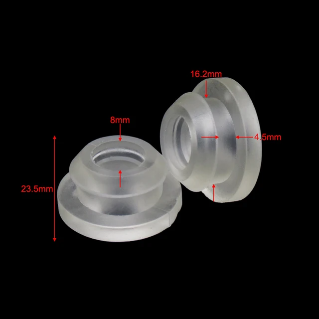 Muciakie 10Db Kerti Csap Átlátszó Pecsétgyűrű 16 Mm-Es Gumi Gyűrű Szalag Adapter Csepegtető Öntözési Szivárgásálló Öntözés Tömítés - Image 2