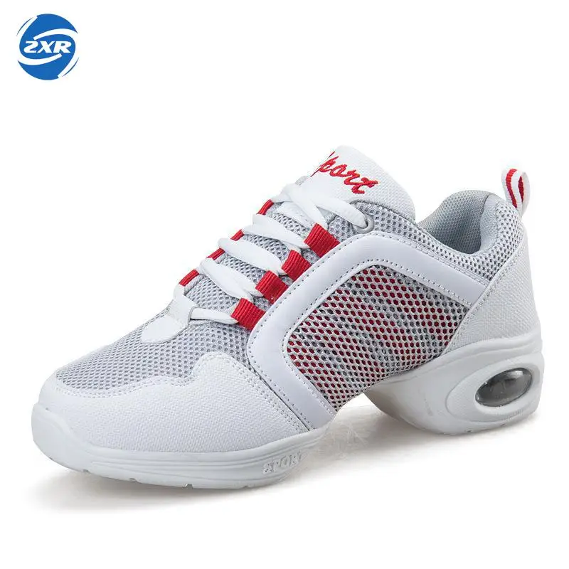 

New Soft Outsole Breath Dance Shoes Female Sports Dance Sneakers Jazz Hip Hop Shoes Women Modern Street Dance Shoe Ladies Shoes