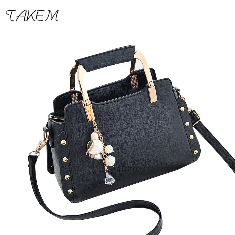 

TAKEM NEW 2018 Fashion Shell Bag Luxury Handbags Women Bags Designer Crossbody Bags for Women Women's Over-the-shoulder Bags